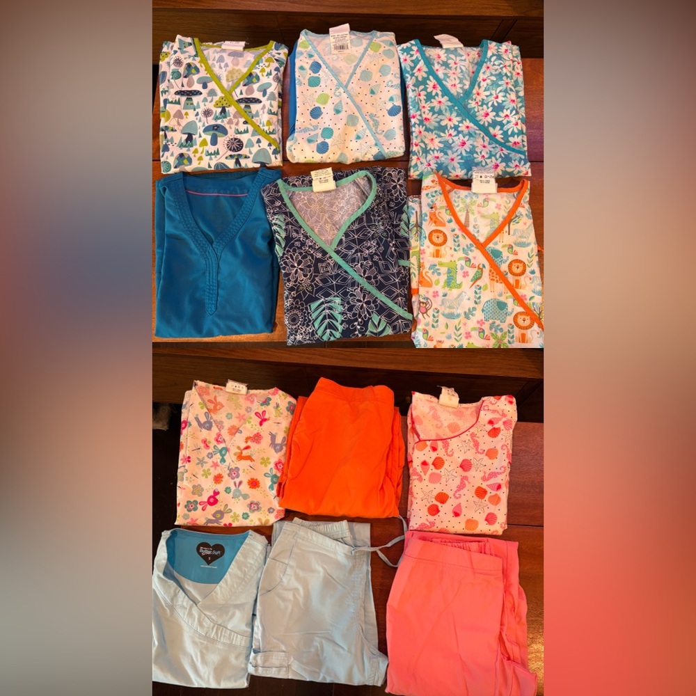 COLORFUL SCRUB BUNDLE!